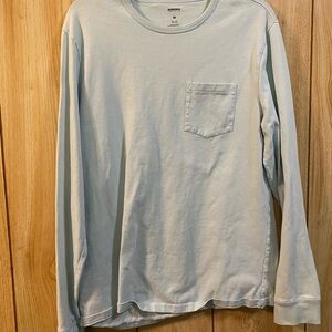 Sonoma Men's Light Blue Long Sleeve Tee